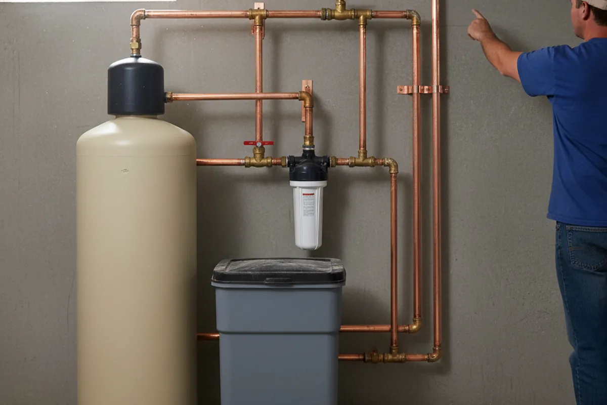 Whole-house water treatment system installed in Assaria
